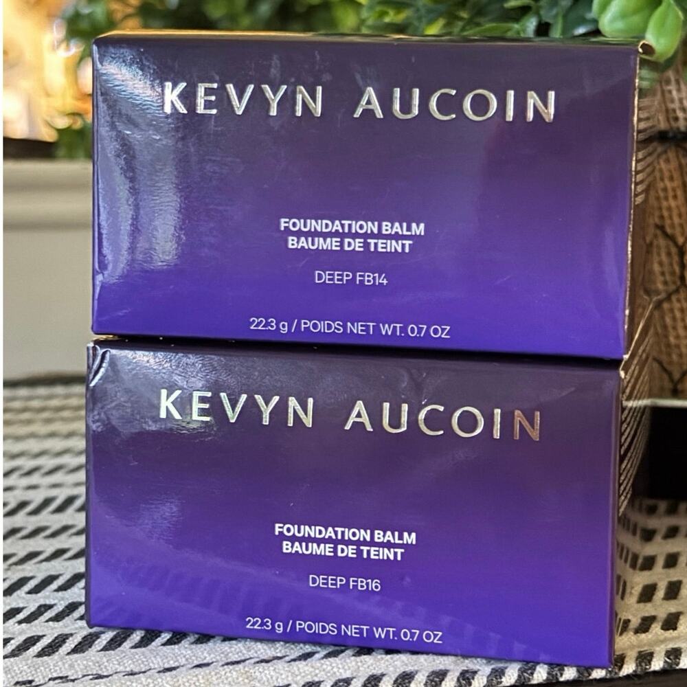 Kevyn Aucoin Foundation Balm FB16 FB14 Deep Shades NIB Hyaluronic Acid